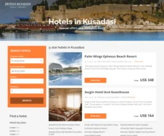 Hotels-Kusadasi.com(Kusadasi hotels & apartments) Screenshot