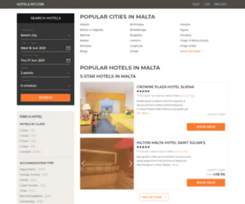 Hotels-MT.com(Hotels MT) Screenshot