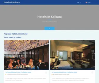 Hotels-OF-Kolkata.com(Kolkata hotels & apartments) Screenshot