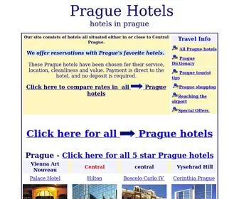 Hotels-OF-Prague.com(Prague hotels) Screenshot