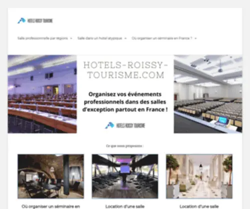 Hotels-Roissy-Tourisme.com(Hotel Roissy Tourisme) Screenshot
