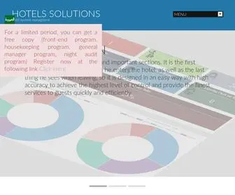 Hotels-Solutions.com(Hotel Solutions) Screenshot