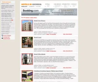 Hotels-Tbilisi.com(Hotels in Tbilisi Georgia) Screenshot