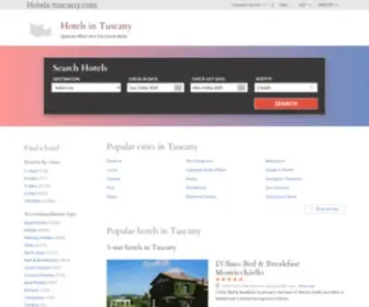 Hotels-Tuscany.com(Tuscany hotels &amp; apartments) Screenshot