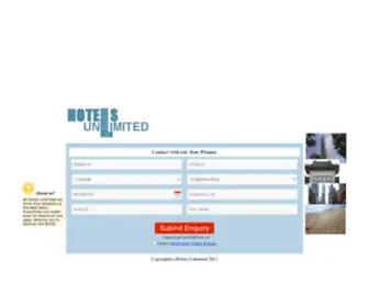 Hotels-Unlimited.com(Hotels Unlimited) Screenshot