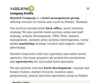 Hotels9.com(Hotels9) Screenshot