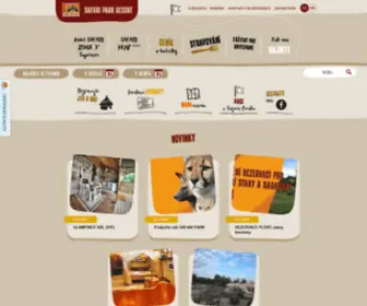 Hotelsafari.cz(Safari Park Resort) Screenshot