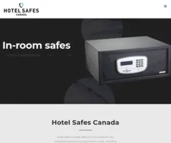 Hotelsafescanada.com(In-room safes for any installation) Screenshot