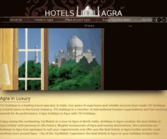 Hotelsagra.com(Hotels Agra) Screenshot