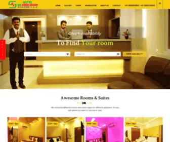 Hotelsaikrishgrand.com(Hotel Booking) Screenshot