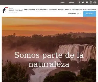 Hotelsaintgeorge.com(Hotel en Puerto Iguaz) Screenshot