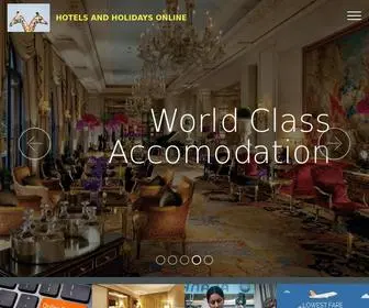 Hotelsandholidaysonline.com(Hotels and holidays) Screenshot