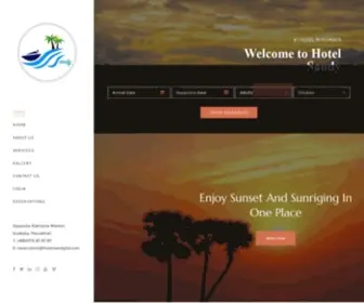 Hotelsandybd.com(Luxury Hotel in Kuakata) Screenshot