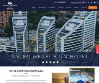 Hotelsanfernandoplaza.com(Hotel San Fernando Plaza) Screenshot