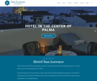 Hotelsanlorenzo.com(Hotel San Lorenzo) Screenshot