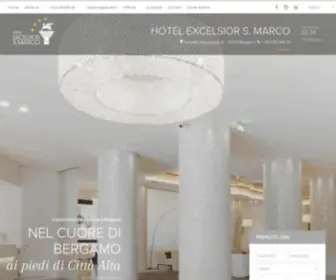 Hotelsanmarco.com(Bergamo Centro Hotel Excelsior San Marco) Screenshot