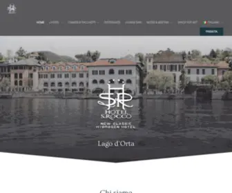 Hotelsanrocco.it(Hotel San Rocco) Screenshot