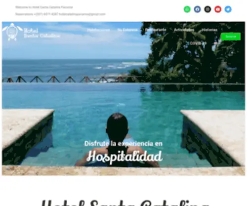 Hotelsantacatalinapanama.com(Hotel Santa Catalina Panama) Screenshot