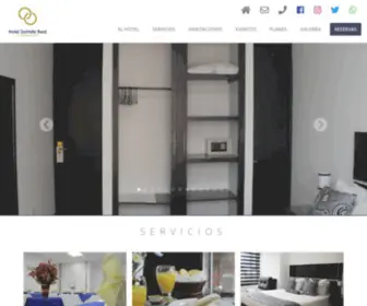 Hotelsantafereal.com(Hotel Santa Fe Real Bogota) Screenshot