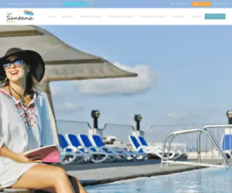 Hotelsantana.com(Hotel Santana) Screenshot