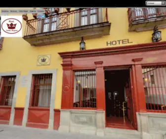 Hotelsantaregina.com(Hotel Santa Regina Guanajuato) Screenshot