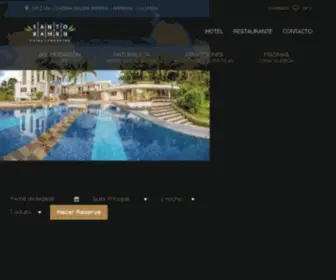 Hotelsantobambu.com(En el Hotel SANTO BAMBÚ encuentran) Screenshot