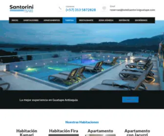 Hotelsantoriniguatape.com(Guatapé) Screenshot