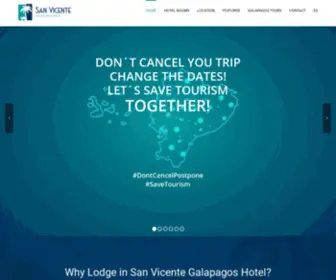 Hotelsanvicentegalapagos.com(Galapagos Hotels) Screenshot