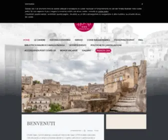 Hotelsassi.it(Hotel Sassi Matera) Screenshot