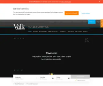 Hotelschiphol.com(Amsterdam Airport hotel Schiphol) Screenshot