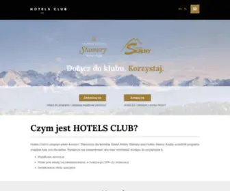 Hotelsclub.com.pl(Hotels Club) Screenshot