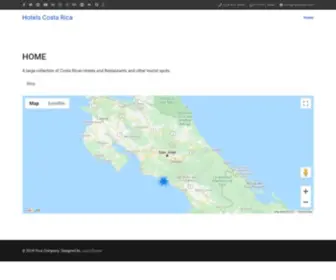 Hotels.co.cr(Hotels Costa Rica) Screenshot