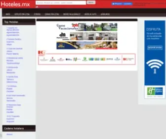 Hotels.com.mx(Hoteles) Screenshot