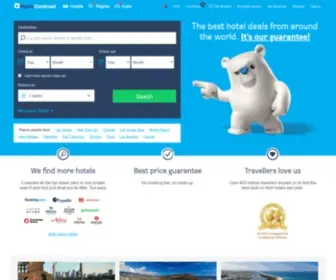 Hotelscombined.com.au(Compare all the top travel sites in just one search to find the best hotel deals at) Screenshot