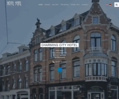 Hotelsebel.nl(Hotel Sebel) Screenshot
