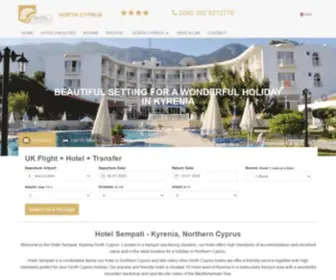 Hotelsempati.com(Hotel Sempati) Screenshot