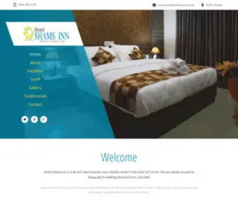 Hotelshamsinn.com(Hotel Shams Inn) Screenshot