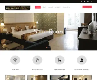 Hotelsharonresidency.com(HOTEL SHARON REWA) Screenshot