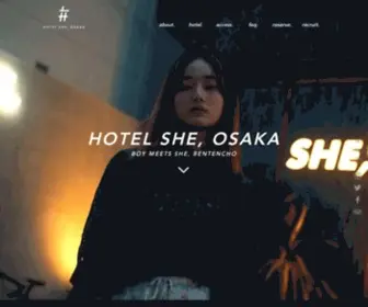 Hotelsheosaka.com(弁天町) Screenshot