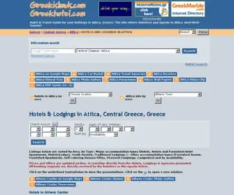 Hotelsinathens.com(Greece) Screenshot