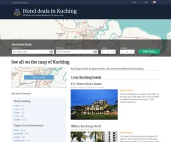 Hotelsinkuching.com(Kuching hotels & apartments) Screenshot