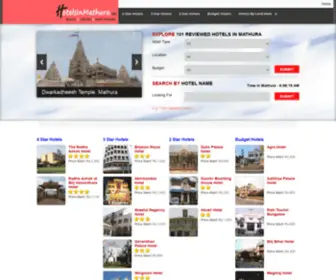 Hotelsinmathura.net(Hotelsinmathura) Screenshot