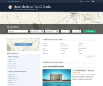 Hotelsintamilnadu.com(Tamil Nadu hotels & apartments) Screenshot