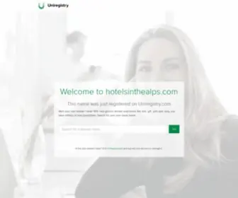 Hotelsinthealps.com(Alpine Hotels) Screenshot