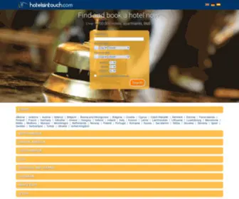 Hotelsintouch.com(Hotels worldwide) Screenshot