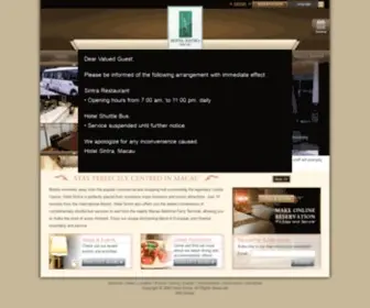Hotelsintra.com(Hotel sintra macau) Screenshot
