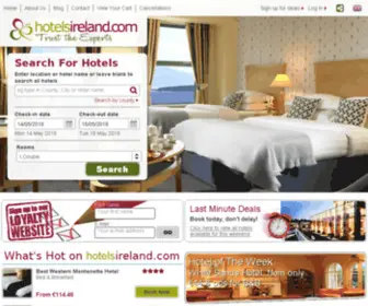 Hotelsireland.com(Hotels Ireland) Screenshot