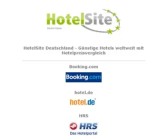 Hotelsite.de(Internetagentur Baden) Screenshot