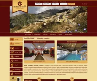 Hotelslovan.sk(Hotel SLOVAN) Screenshot