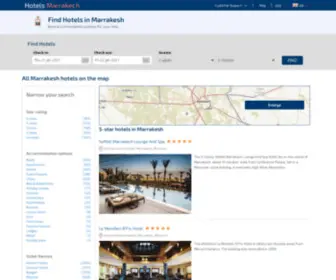 Hotelsmarrakesh.org(Marrakesh hotels) Screenshot